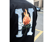 Triko HUF Ember Rose Classic H T-Shirt Black TS00907 02