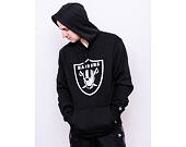 Mikina s kapucí New Era Essential NFL Team Logo Pull-Over Hood Oakland Raiders Black