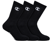 Ponožky Champion 3P CREW SOCKS LEGACY Black