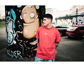 Triko Karl Kani Signature Ringer Tee 6060596 Red/White
