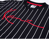 Triko Karl Kani Signature Pinscript Tee 6060587 Black/White/Red