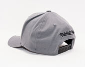 Kšiltovka Mitchell & Ness 589 Box Logo 110 Charcoal Grey