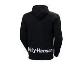 Mikina Helly Hansen YU20 Logo Hoodie 980 Ebony