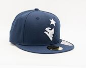 Kšiltovka New Era 59FIFTY New England Patriots Team Tonal Navy