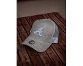 Dámská Kšiltovka New Era Jersey Essential Trucker Atlanta Braves 9FORTY Satin Snapback