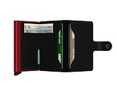 Peněženka Secrid Miniwallet Matte Black & Red