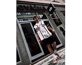 Dres Karl Kani Varsity Block Baseball Shirt White/Black/Orange - 6035404