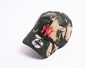 Kšiltovka New Era 9FORTY MLB Blurr Camo 9FORTY New York Yankees Brown
