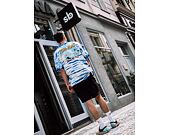 Triko RIP N DIP Hang 10 Tee Blue & White Stripe Dye