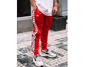 Tepláky Kappa 222 Banda Rastoria Slim 303KUC0 BY2 Orange Flame/White