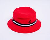 Klobouk Kangol Stripe Lahinch Cardinal K4012SP-CR608