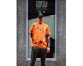 Triko HUF Realtree Peak Logo T-Shirt Orange