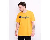 Triko Champion Crewneck T-Shirt Yellow 210972 OS030 ZNN