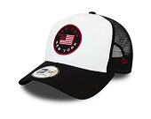 Kšiltovka New Era 9FORTY A-Frame Trucker flag