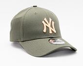 Kšiltovka New Era 9FORTY Color Essential New York Yankees Strapback New Olive / EKQ
