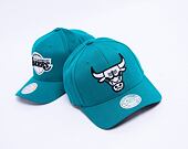Kšiltovka Mitchell & Ness TEA Teal Snapback Chicago Bulls Teal
