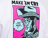 Triko HUF Make Em Cry Dude T-Shirt White
