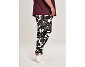 Kalhoty Urban Classic TB3137 Camo Cargo Jogging Pants 2.0 Wine Camo