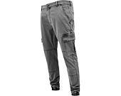 Kalhoty Urban Classic TB1435 Washed Cargo Twill Jogging Pants Grey