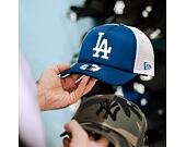 Kšiltovka New Era - MLB Clean 9FORTY Trucker - LA Dodgers - Light Royal / White