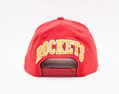 Kšiltovka Mitchell & Ness Houston Rockets Solid Redline Dropback Red