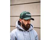 Kšiltovka Mitchell & Ness - Branded Pinscript Classic Red - Dark Green
