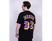 Triko Mitchell & Ness INTL972 Los Angeles Lakers Magic Johnson 32 Black