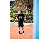 Triko Mitchell & Ness Los Angeles Lakers Center Circle SSTEINTL930 Washed Black