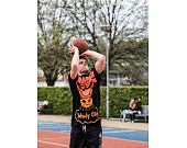 Triko MItchell & Ness Chicago Bulls Flames Tee SSTEBW19142 Black