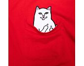 Triko RIP N DIP Lord Nermal Pocket Tee RND4984 Red