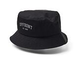 Klobouk Upfront High Reflex Bucket Hat Black