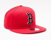 Kšiltovka New Era 9FIFTY MLB League Essential Boston Red Sox Snapback Scarlet
