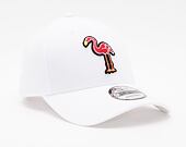 Kšiltovka New Era 9FORTY Minor League Patch Miami Beach Flamingos Strapback Optic White
