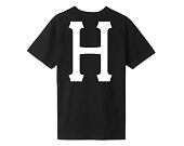 Triko HUF Essentials Classic H T-Shirt Black