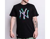 Triko New Era MLB Camo Pack Infill New York Yankees Black / Green Camo