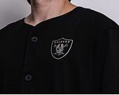 Triko New Era NFL Geometric Camo Baseball Jersey Las Vegas Raiders Black