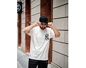 Triko New Era MLB Big Logo Oversized New York Yankees Off White
