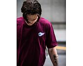 Triko Pink Dolphin Legendary Logos Tee US22111LLCU Maroon