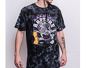 Triko Mitchell & Ness Champions Tie Dye Tee Toronto Raptors Black