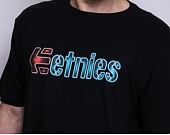 Triko ETNIES Neon Tee Black