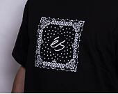 Triko ÉS Paisley Tee Black