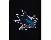 Mikina '47 Brand NHL San Jose Sharks Back Check Morris Full Zip Hood Jet Black