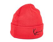 Kulich Karl Kani Signature Beanie KA213-010 Red