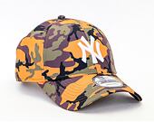 Kšiltovka New Era 9FORTY MLB All-Over Print Camo New York Yankees Olive