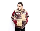 Bunda Karl Kani 6076775 KK Retro Paisley Corduroy Puffer Jacket Sand/Brown KM214-047-1