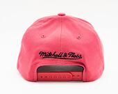 Kšiltovka Mitchell & Ness Chicago Bulls Red And Black Redline Stretch Snapback Red