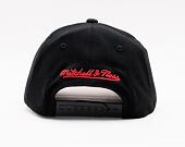 Kšiltovka Mitchell & Ness Toronto Raptors Wool 2 Tone Redline Stretch Snapback Black / Red