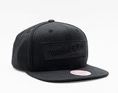 Kšiltovka Mitchell & Ness 2 Tone Label Black/Black Snapback