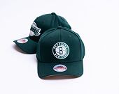 Kšiltovka Mitchell & Ness Brooklyn Nets Moss And Sand Redline Stretch Snapback Green