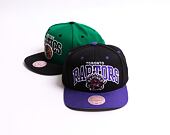 Kšiltovka Mitchell & Ness Team Arch 2 Tone Snapback Toronto Raptors Black / Purple